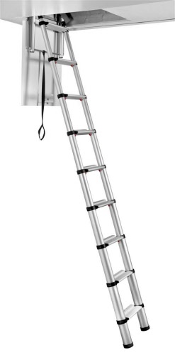 Zoldertrap / Loftladder Telesteps 2,40 - 2,55 m